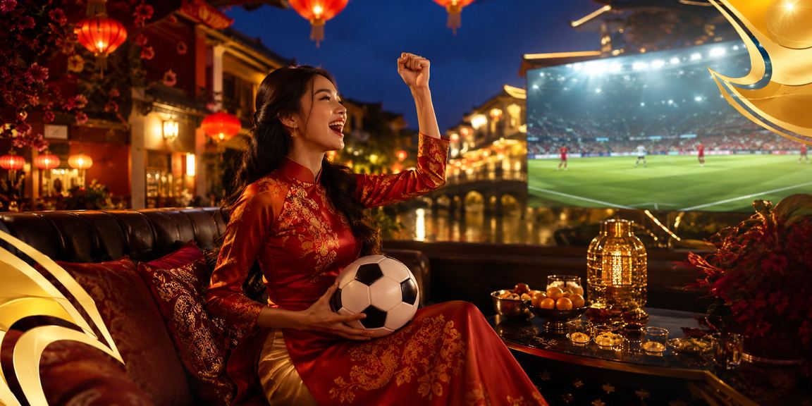 Người chơi tại Hội An thưởng thức cá cược bóng đá trực tuyến trong không gian phố cổ