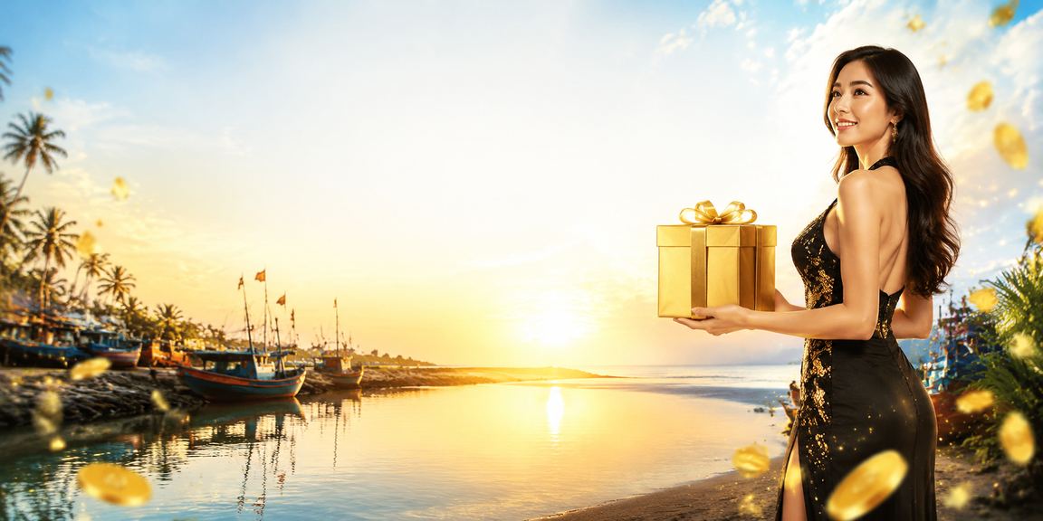Người chơi xổ số và giải trí tại bãi biển Mũi Né trong không khí thư giãn